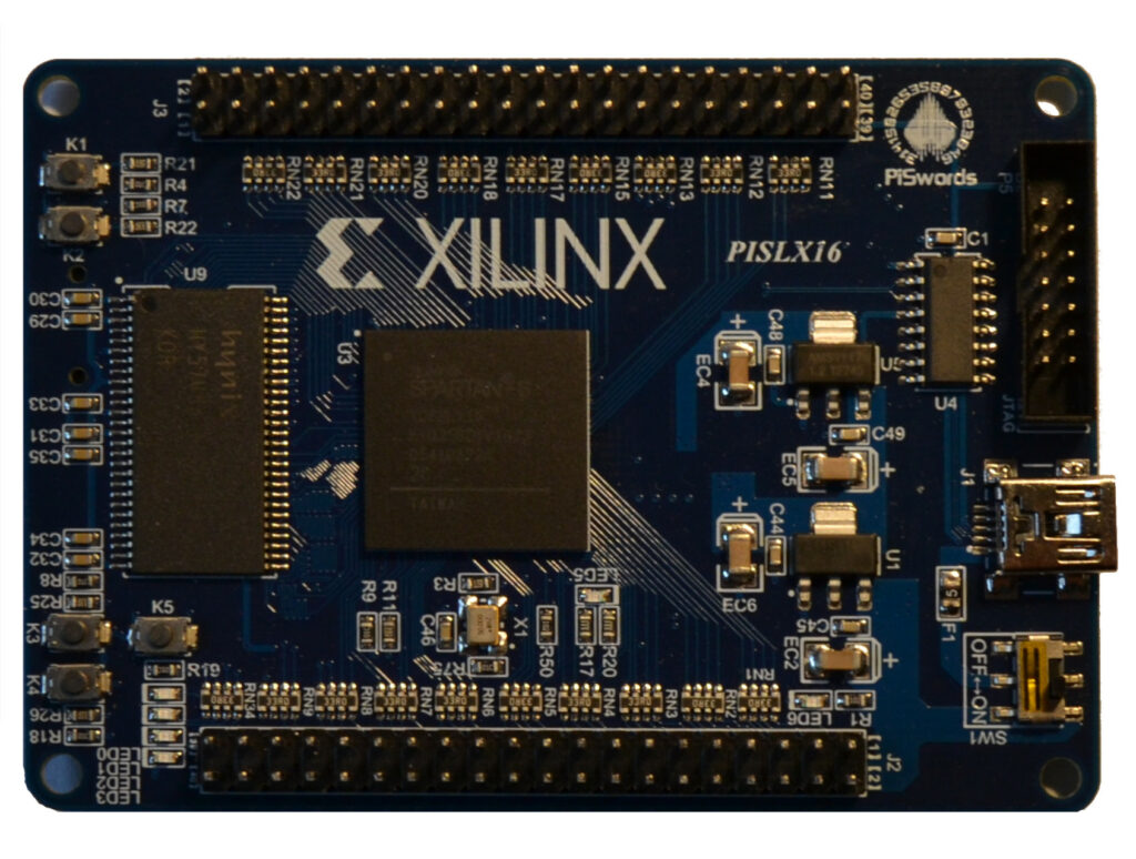 PISLX16 Spartan 6 LX16 FPGA Board