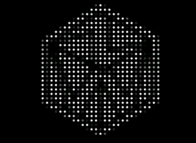 Neue Welten e.V. Logo gepixelt - swarzweiß